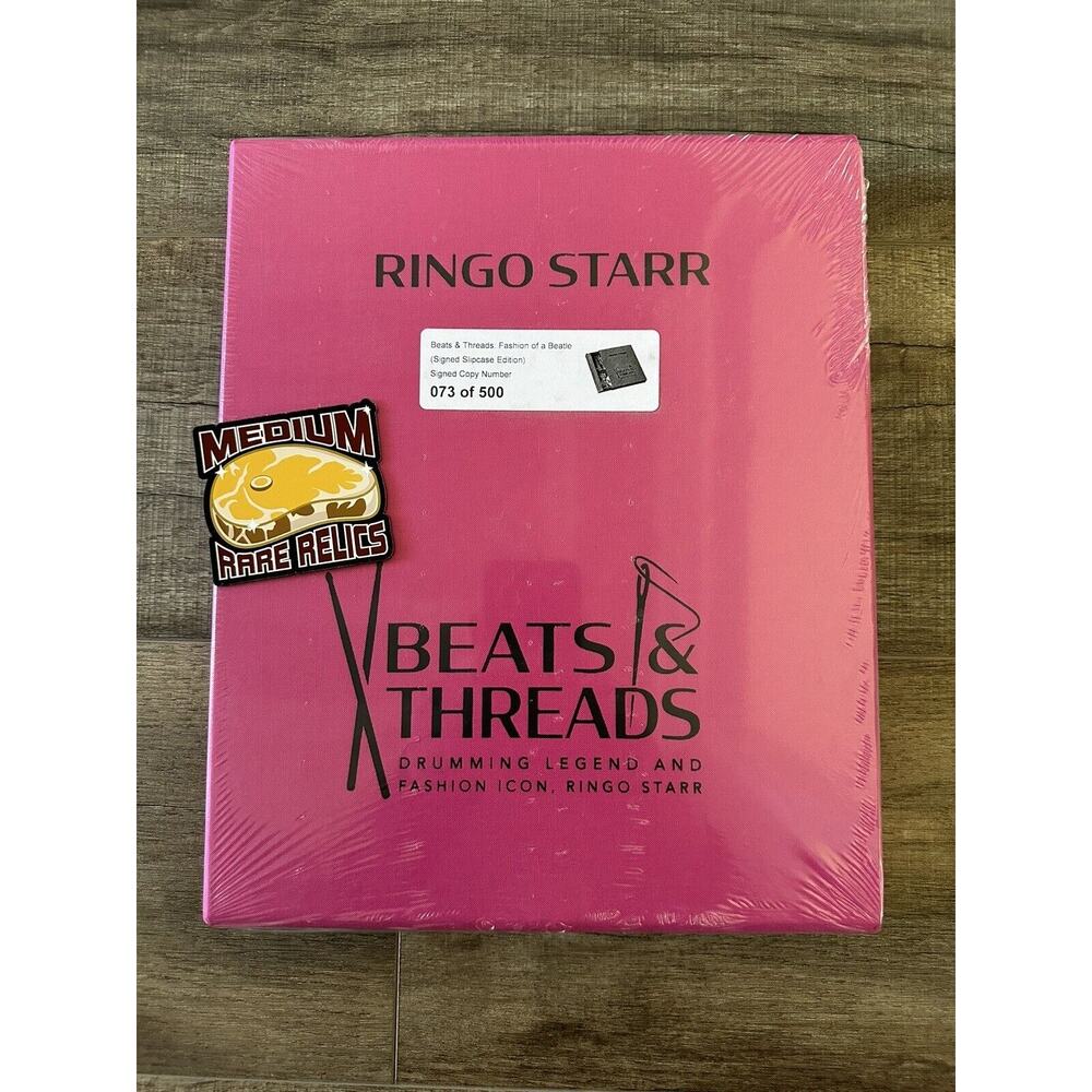 SIGNED RINGO STARR - Beats & Threads: Fashion of a Beatle Signed Slipcase Ed #73